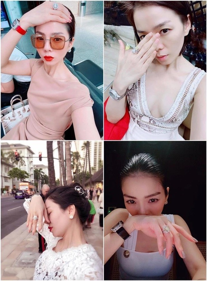 Khoe mặt mộc nhưng Lệ Quyên khiến CDM trầm trồ vì 2 chiếc nhẫn kim cương khủng 3 Khoe mặt mộc nhưng Lệ Quyên khiến CDM trầm trồ vì 2 chiếc nhẫn kim cương khủng 3