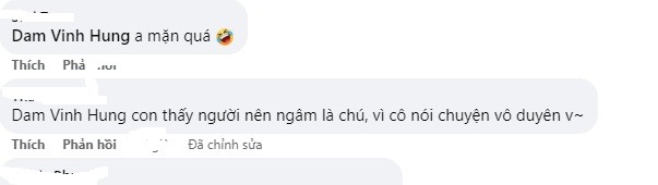 Đàm Vĩnh Hưng bình luận khiến CDM lập tức phản ứng. Ảnh chụp màn hình Đàm Vĩnh Hưng bình luận khiến CDM lập tức phản ứng. Ảnh chụp màn hình