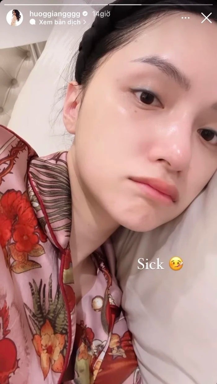 Hương Giang gặp vấn đề sức khỏe sau lùm xùm. Ảnh IGNV Hương Giang gặp vấn đề sức khỏe sau lùm xùm. Ảnh IGNV