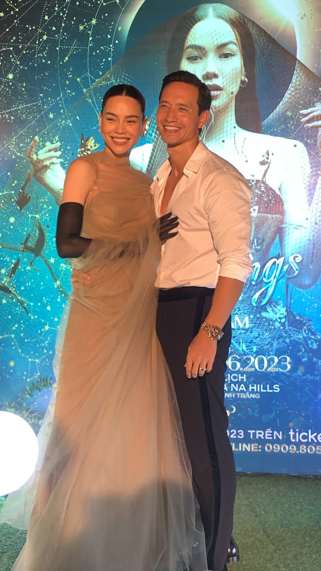 Kim Lý luôn đồng hành, ủng hộ Hồ Ngọc Hà trên con đường sống với đam mê nghệ thuật. Ảnh internet Kim Lý luôn đồng hành, ủng hộ Hồ Ngọc Hà trên con đường sống với đam mê nghệ thuật. Ảnh internet