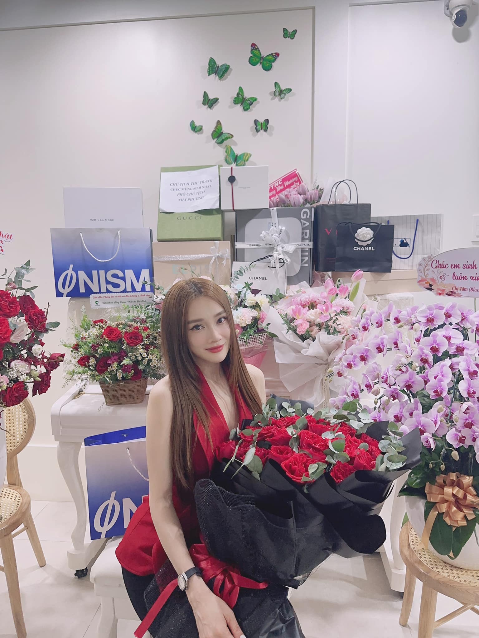 Nhã Phương thăng hạng nhan sắc khi mang thai lần 2. Ảnh FBNV