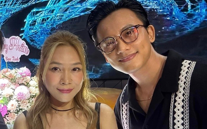 Mỹ Tâm xuất hiện thân thiết bên Mai Tài Phến. Ảnh internet