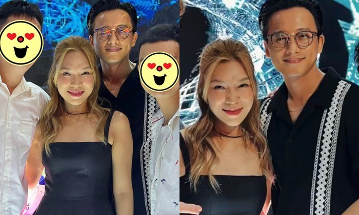 Cả hai không ngại đứng cạnh nhau trước đám đông. Ảnh internet