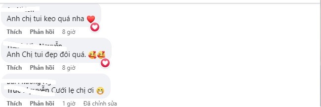 Cư dân mạng hối thúc cặp đôi sớm cưới. Ảnh internet