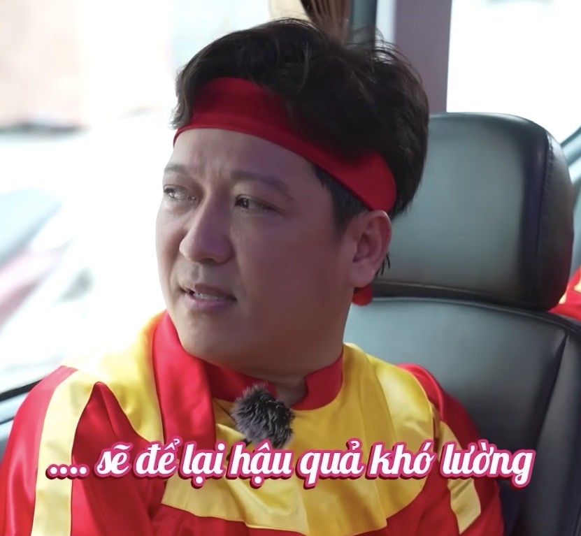 Trường Giang xúc động nhớ lại câu nói của cố nghệ sĩ Chí Tài. Ảnh internet