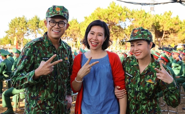 Hiện cô đang giữ chức vụ Trưởng phòng Sự kiện và Nghệ thuật – Ban Sản xuất Các chương trình giải trí (VTV3). Ảnh internet Hiện cô đang giữ chức vụ Trưởng phòng Sự kiện và Nghệ thuật – Ban Sản xuất Các chương trình giải trí (VTV3). Ảnh internet