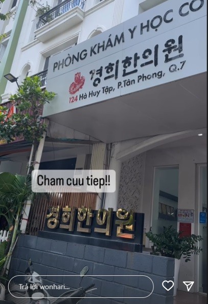 Hari Won tiếp tục điều trị chứng bệnh liệt nửa mặt - Ảnh 1 Hari Won tiếp tục điều trị chứng bệnh liệt nửa mặt - Ảnh 1