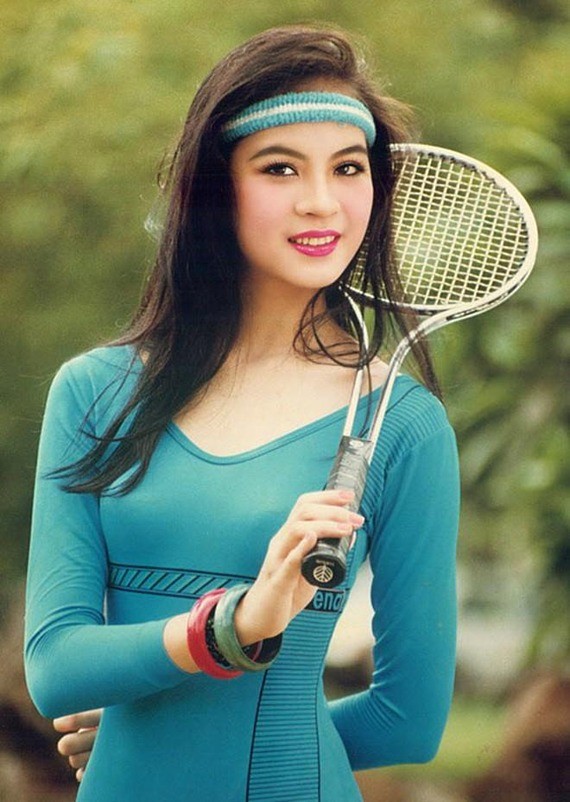 MC Thanh Mai từng là mỹ nhân nổi đình nổi đám những năm thập niên 90. Ảnh internet MC Thanh Mai từng là mỹ nhân nổi đình nổi đám những năm thập niên 90. Ảnh internet