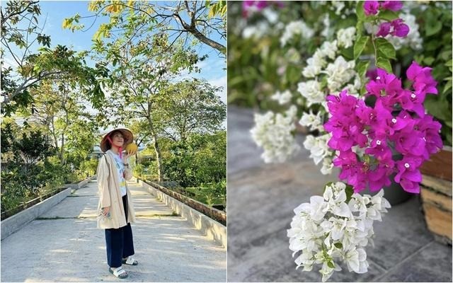 Lóa mắt trước nhà vườn rộng 'thẳng cánh cò bay' của Mỹ Tâm - Ảnh 4 Lóa mắt trước nhà vườn rộng 'thẳng cánh cò bay' của Mỹ Tâm - Ảnh 4