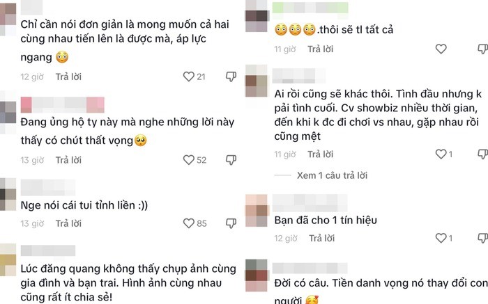 Cư dân mạng phản úng trước phát ngôn của Ý Nhi. Ảnh internet Cư dân mạng phản úng trước phát ngôn của Ý Nhi. Ảnh internet