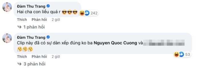 Đàm Thu Trang bóc phốt Cường đô la cố tình dàn xếp câu chuyện con gái sợ mẹ. Ảnh internet Đàm Thu Trang bóc phốt Cường đô la cố tình dàn xếp câu chuyện con gái sợ mẹ. Ảnh internet
