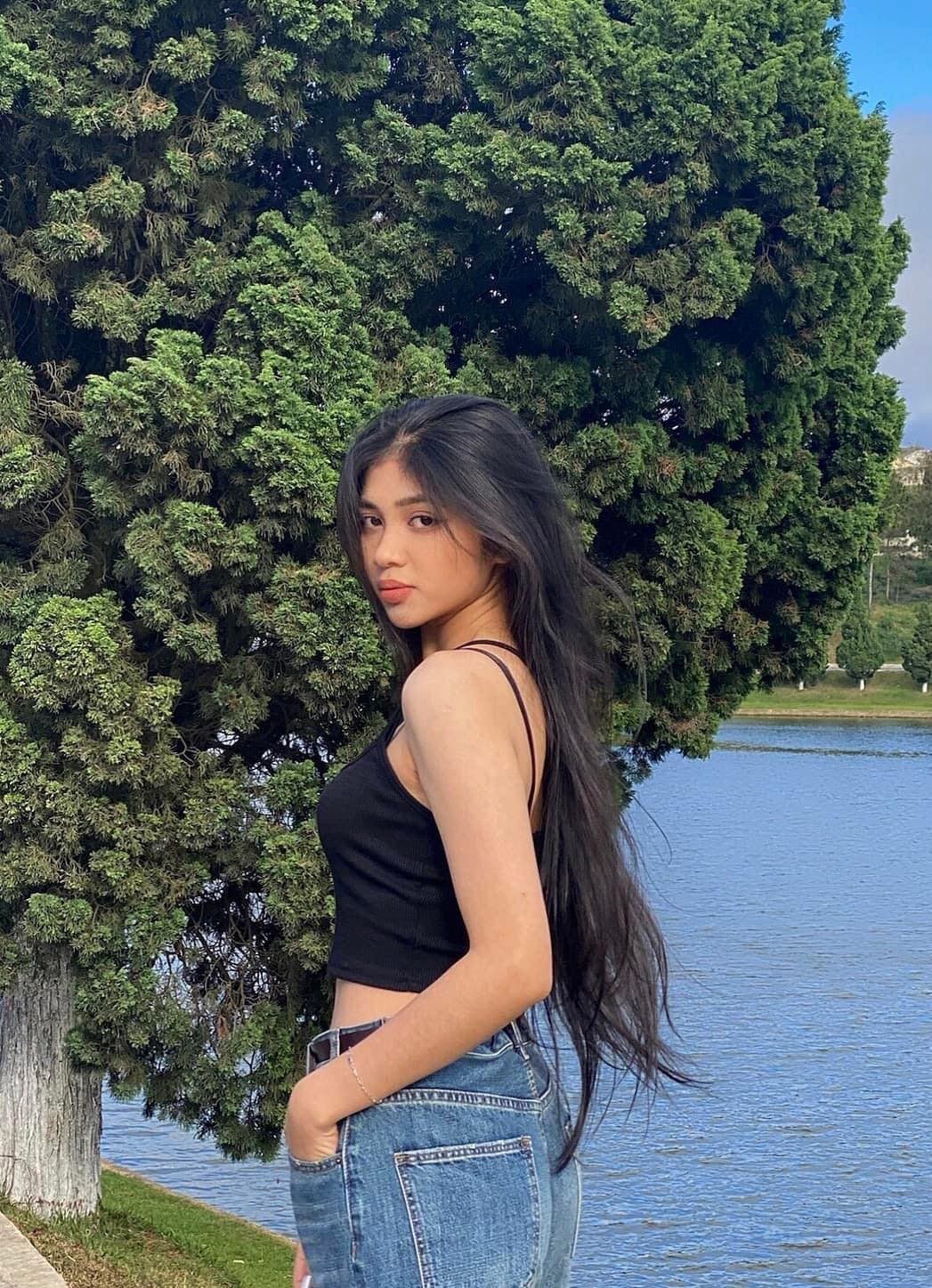 Nhan sắc ngoài đời thường của Á hậu Minh Kiên. Ảnh FBNV