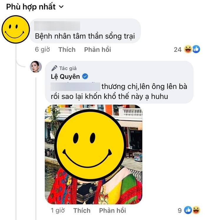 Lệ Quyên là một trong số những nạn nhân trước những ngôn từ thiếu văn minh của cư dân mạng. Ảnh internet