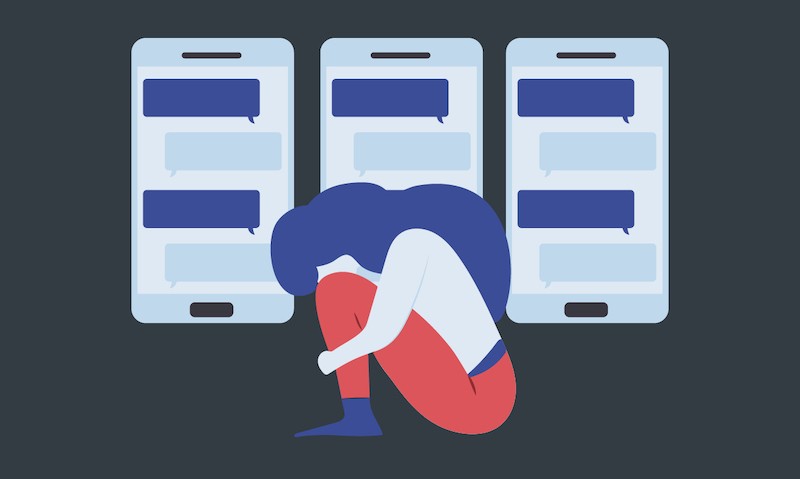 Trên thực tế, đã có những trường hợp tìm cách quyên sinh và ra đi mãi mãi vì bị tổn thương từ chỉ trích trên mạng xã hội. Ảnh internet