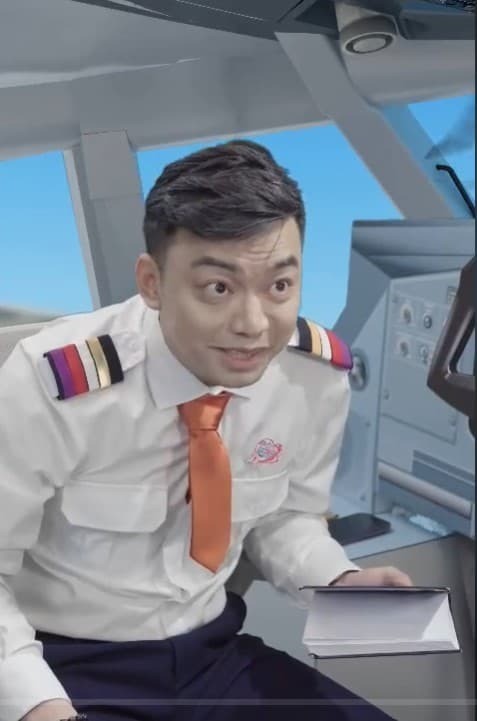 Hà Duy tái xuất đóng vai phi công trong một clip mới. Ảnh internet Hà Duy tái xuất đóng vai phi công trong một clip mới. Ảnh internet