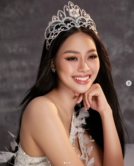 Nhan sắc xinh đẹp của Á hậu Đào Hiền. Ảnh IGNV