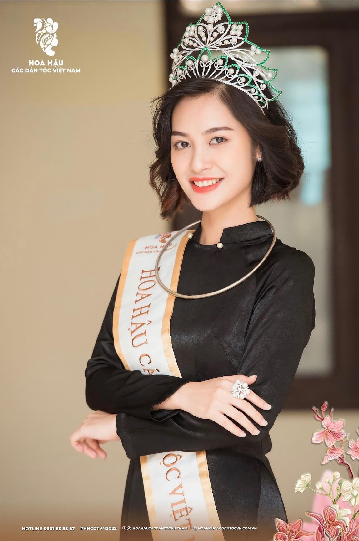 Nông Thúy Hằng đăng quang Miss Earth Vietnam 2022 vào tháng 7/2022. Ảnh internet