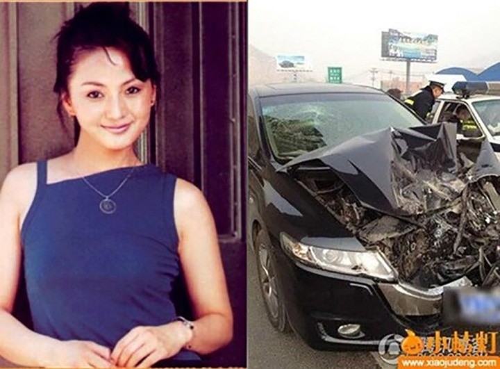 Vụ tai nạn đã đem Lưu Đan ra đi mãi mãi khi sự nghiệp đang ở đỉnh cao. Ảnh internet