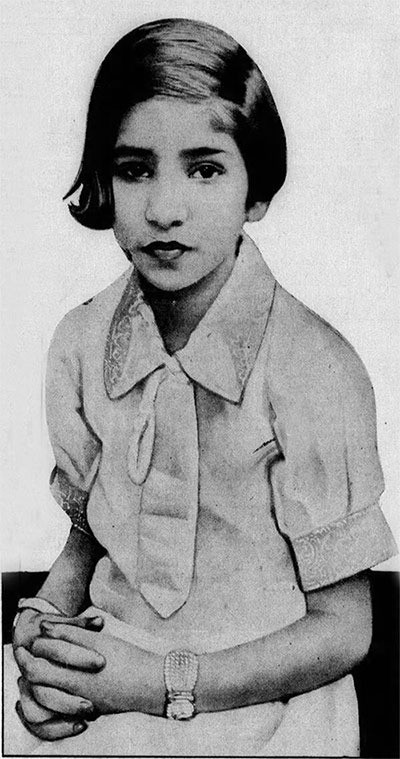 Shanti Devi là một phụ nữ người Ấn Độ nổi tiếng trong thập niên 1930 vì khả năng kỳ lạ của mình. Ảnh internet Shanti Devi là một phụ nữ người Ấn Độ nổi tiếng trong thập niên 1930 vì khả năng kỳ lạ của mình. Ảnh internet