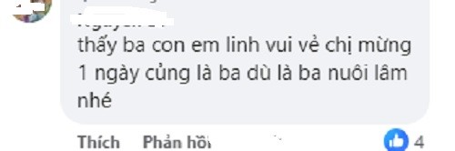 CDM vui khi Hoài Linh và Hoài Lâm vui vẻ lại với nhau. Ảnh chụp màn hình