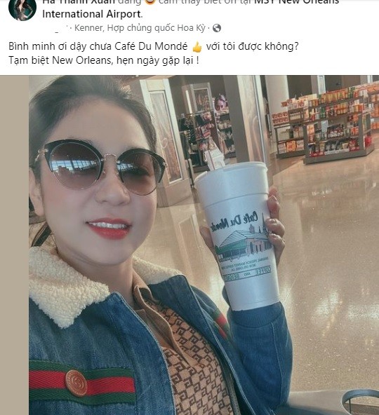 Hà Thanh Xuân dành thời gian cho niềm vui nghệ thuật, bận rộn với lịch trình đi show sau khi chia tay Vua cá Koi. Ảnh FBNV Hà Thanh Xuân dành thời gian cho niềm vui nghệ thuật, bận rộn với lịch trình đi show sau khi chia tay Vua cá Koi. Ảnh FBNV