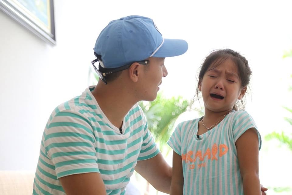 Bé Chip từng tham gia chương trình thực tế Bố ơi! Mình đi đâu thế và để lại nhiều ấn tượng trong lòng khán giả. Ảnh internet