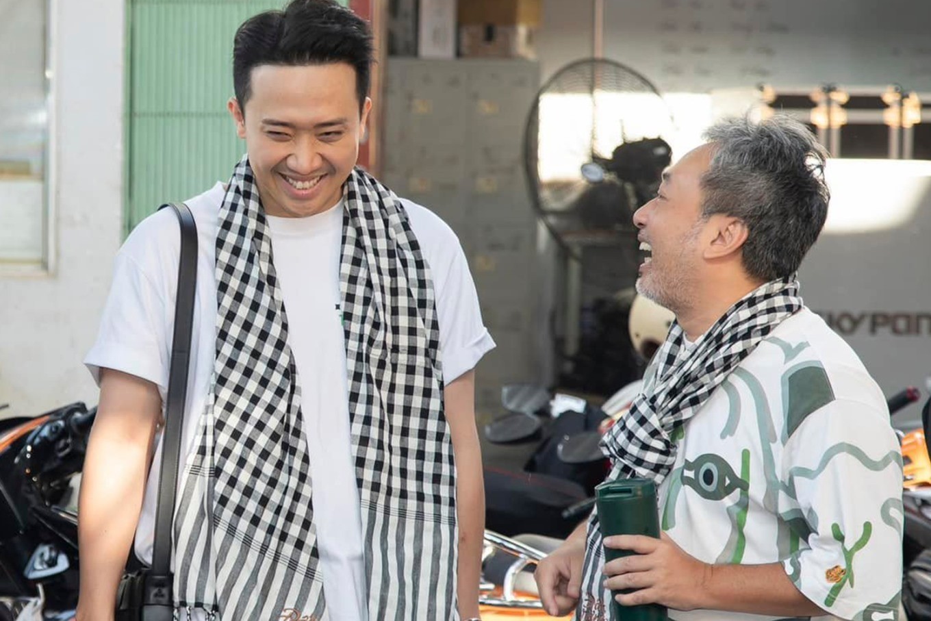 Trấn Thành đang cố gắng minh oan cho bản thân và nhắn nhủ khán giả khoan hãy đánh giá ở vẻ bề ngoài mà hãy chờ xem diễn xuất của mình. Ảnh internet