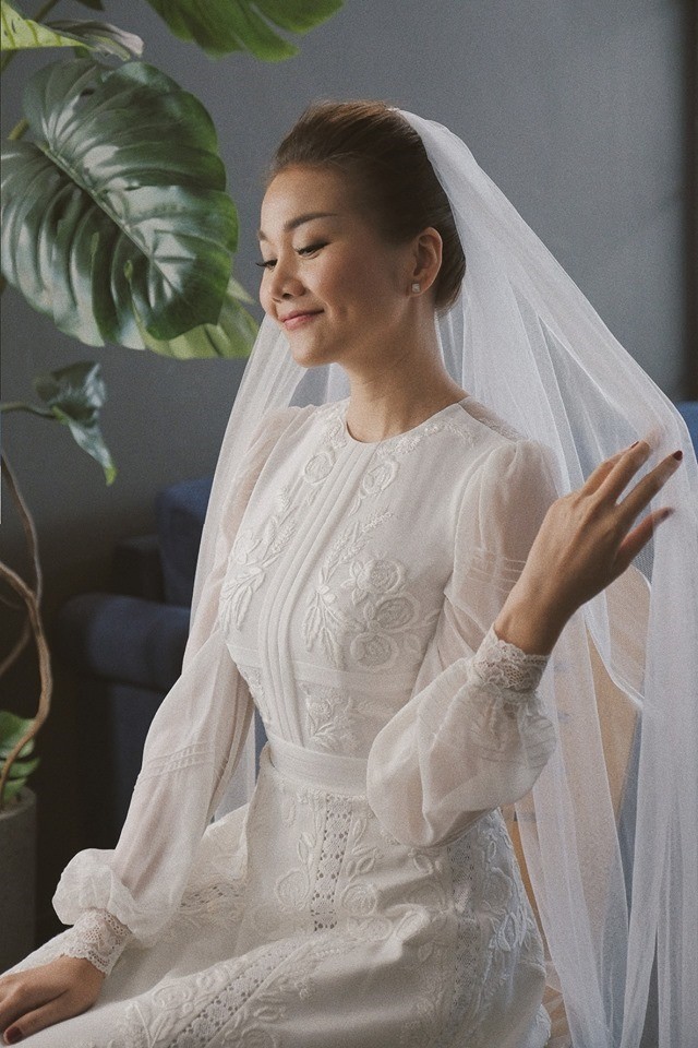 Thanh Hằng đã sẵn sàng làm đám cưới. Ảnh FBNV Thanh Hằng đã sẵn sàng làm đám cưới. Ảnh FBNV