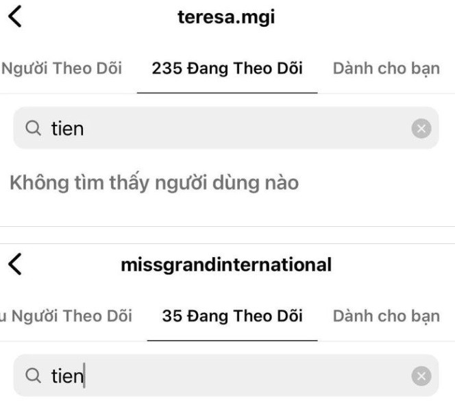 Hoa hậu Thùy Tiên liên tiếp bị hủy theo dõi. Ảnh internet Hoa hậu Thùy Tiên liên tiếp bị hủy theo dõi. Ảnh internet