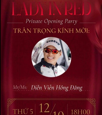 Hồng Đăng vẫn đắt show sau ồn ào. Ảnh FBNV Hồng Đăng vẫn đắt show sau ồn ào. Ảnh FBNV