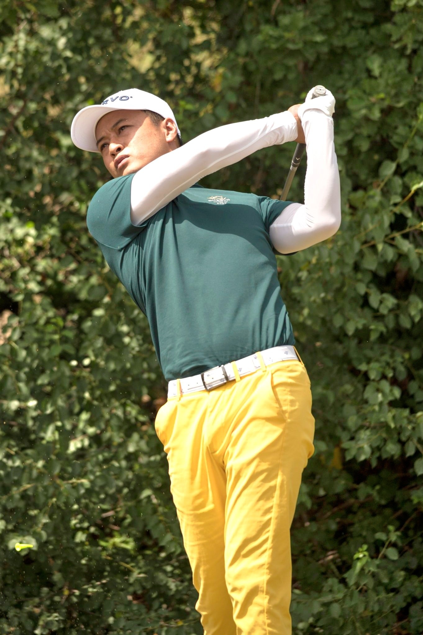 Hồng Đăng vẫn giữ đam mê với bộ môn golf. Ảnh FBNV Hồng Đăng vẫn giữ đam mê với bộ môn golf. Ảnh FBNV