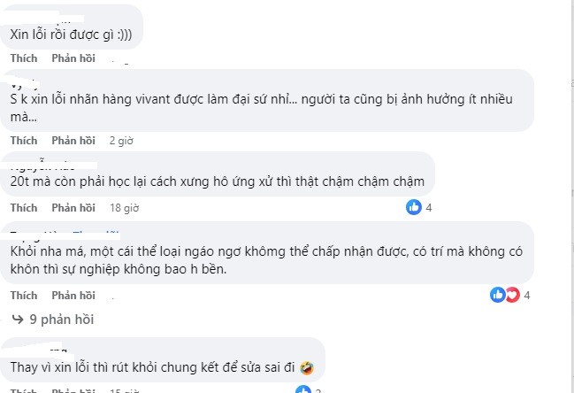 Cư dân mạng phản ứng trước cách xin lỗi của trò cưng Hồ Ngọc Hà vì thái độ 'bề trên' - Ảnh 1 Cư dân mạng phản ứng trước cách xin lỗi của trò cưng Hồ Ngọc Hà vì thái độ 'bề trên' - Ảnh 1