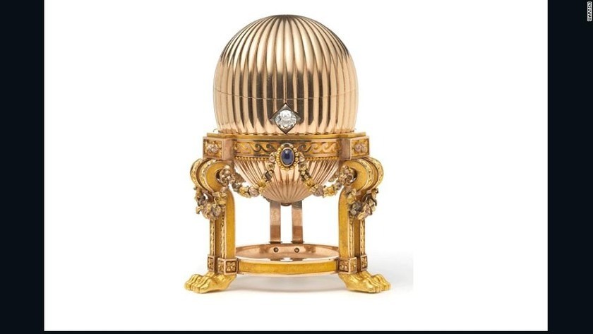 Quả trứng được tìm thấy năm 2014. Ảnh internet