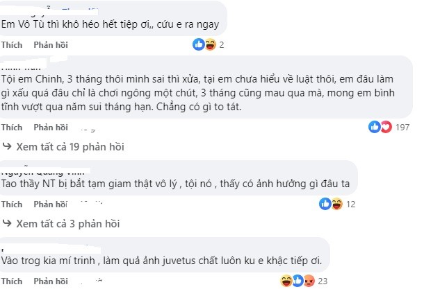 Phản ứng khá bất ngờ của cư dân mạng. Ảnh chụp màn hình Phản ứng khá bất ngờ của cư dân mạng. Ảnh chụp màn hình