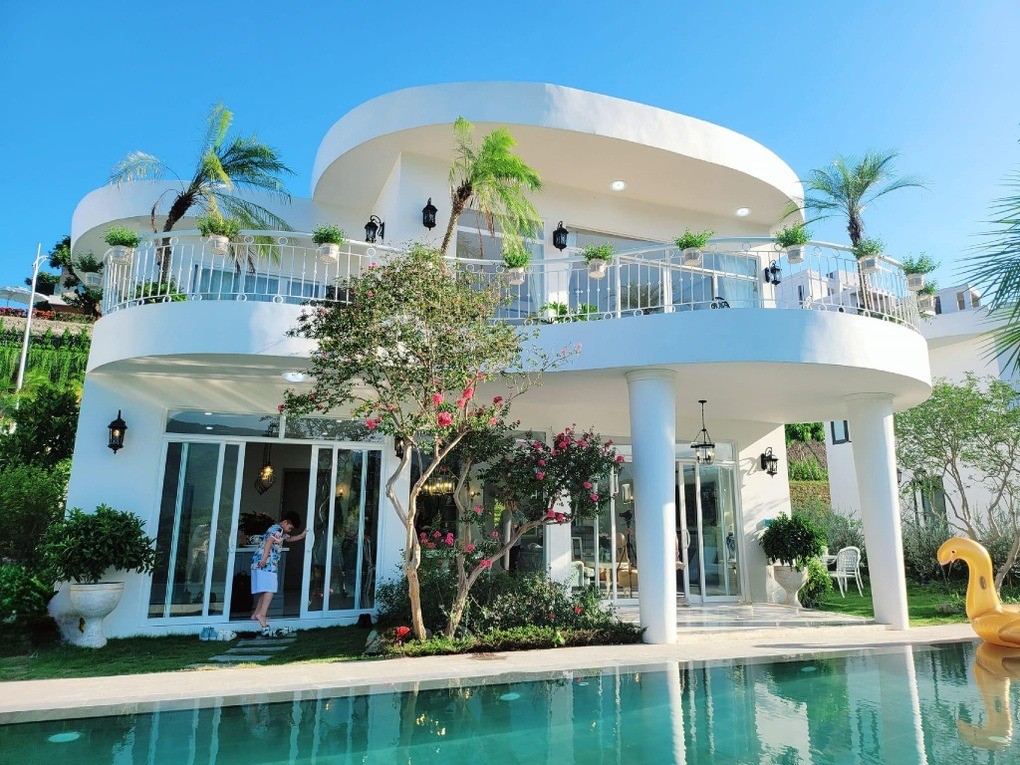 Căn biệt thự tại Hòa Bình của Mạnh Trường. Ảnh FBNV