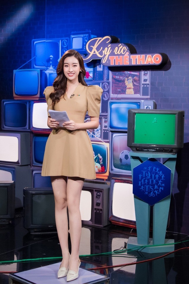 Đỗ Mỹ Linh lựa chọn làm việc tại VTV. Ảnh internet Đỗ Mỹ Linh lựa chọn làm việc tại VTV. Ảnh internet