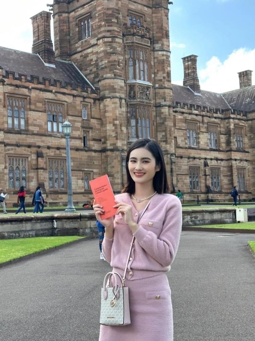 Hoa hậu Ý Nhi đã vui trở lại sau thị phi. Ảnh internet