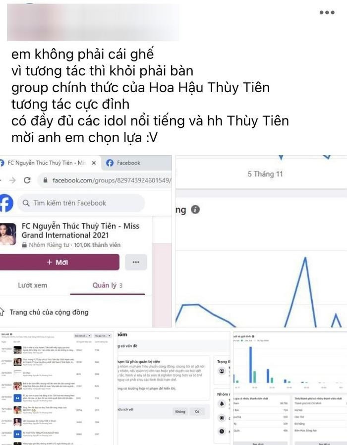FC Nguyễn Thúc Thuỳ Tiên - Miss Grand International 2021 bị rao bán và sao đó bị bay màu. Ảnh internet FC Nguyễn Thúc Thuỳ Tiên - Miss Grand International 2021 bị rao bán và sao đó bị bay màu. Ảnh internet