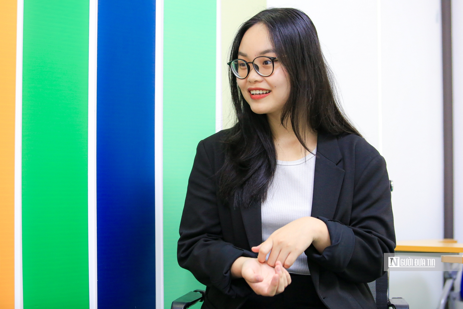 Cô Nguyễn Minh Oanh - Giáo viên Luyện thi IELTS tại Trung tâm Hà Vũ English AZ.