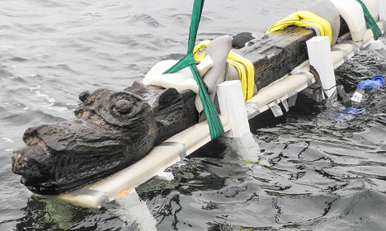 Con thủy quái này đã khiến nhiều người phải giật mình. Ảnh Combatarchaeology