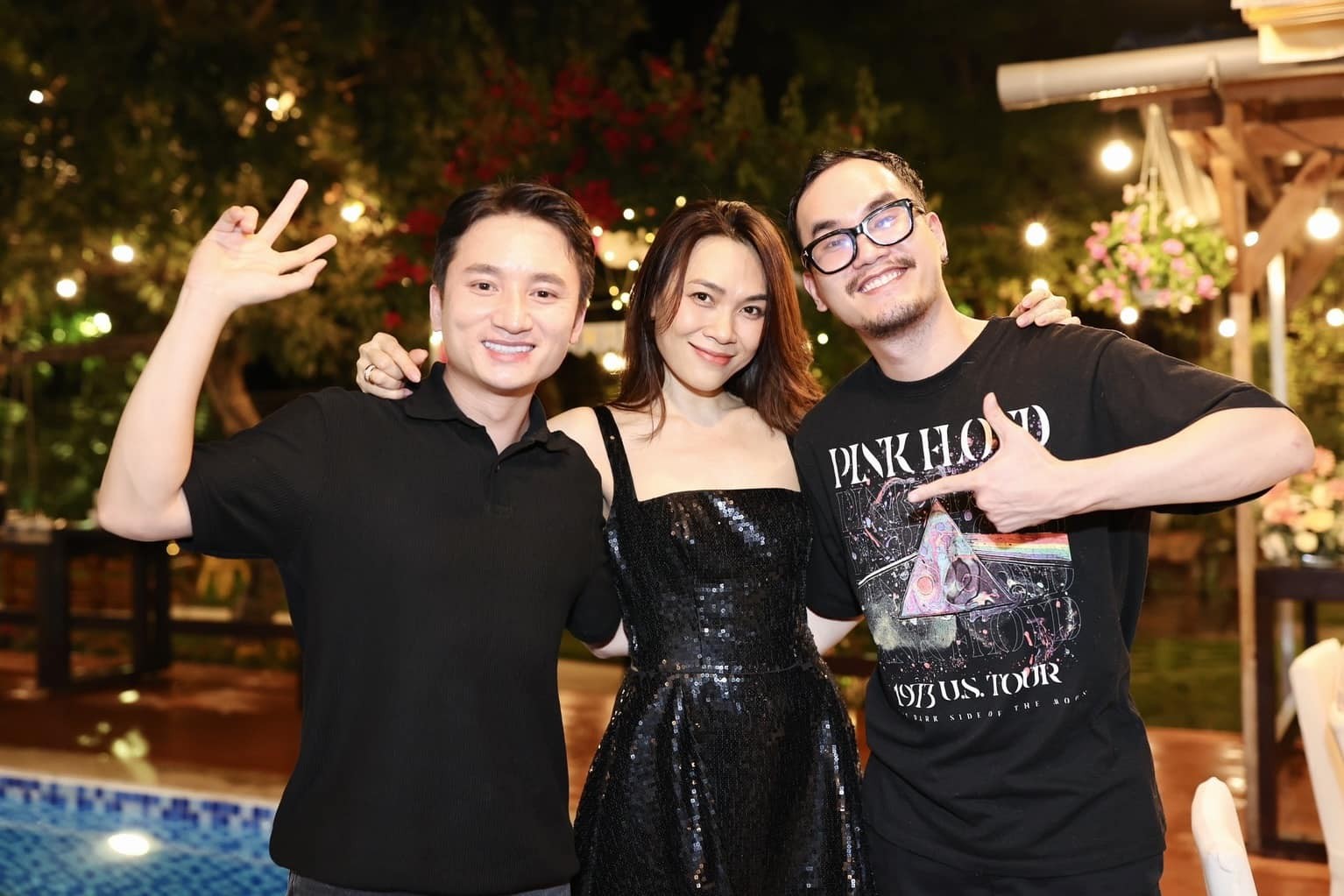 Hai nhạc sĩ đã đem lại hit triệu view cho Mỹ Tâm. Ảnh FBNV