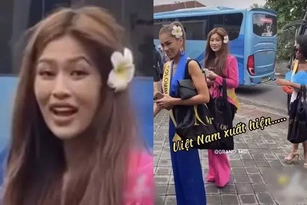 Thiên Ân dù say xe vẫn cố nở nụ cười rạng rỡ. Ảnh: Internet Thiên Ân dù say xe vẫn cố nở nụ cười rạng rỡ. Ảnh: Internet