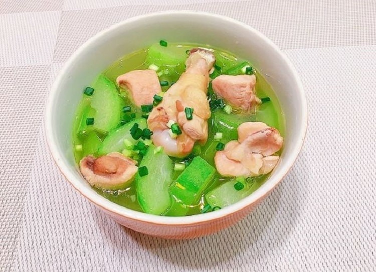 Bí đao khi được đun chín kỹ tính xà phòng gần như mất hết và không gây ảnh hưởng đến sức khỏe. Ảnh minh họa.