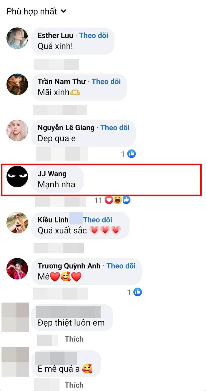 Trấn Thành thể hiện sự thích thú với hình ảnh của Hari Won. Ảnh: FB