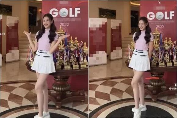 Đỗ Thị Hà lên đồ khoe dáng. Ảnh: Chụp màn hình Đỗ Thị Hà lên đồ khoe dáng. Ảnh: Chụp màn hình