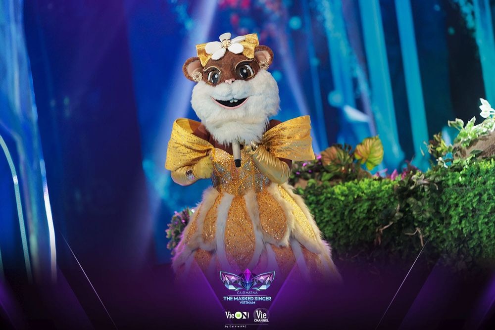 Tí Nâu là nhân tố thú vị trong 'Ca sĩ Mặt Nạ'. Ảnh: Vieon