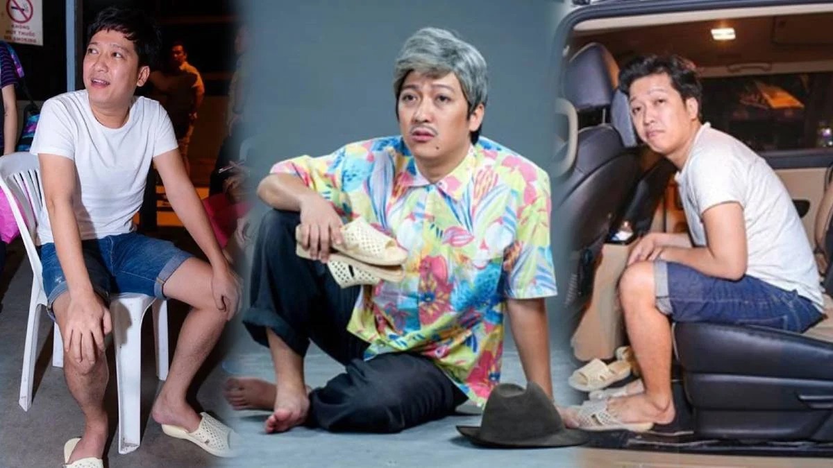 Trường Giang lộ diện với hình ảnh giản dị. Ảnh: Internet