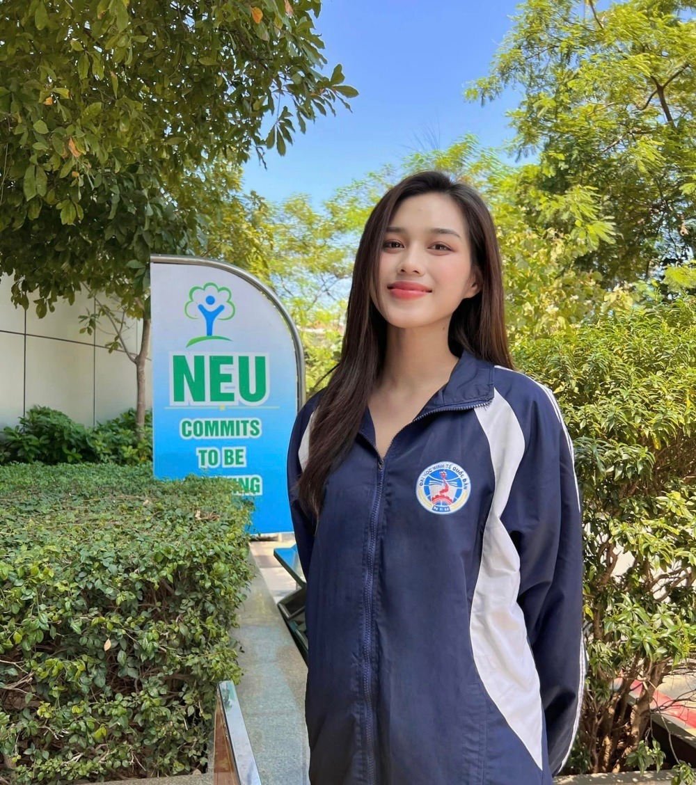 Đỗ Thị Hà vướng lịch học nên không tham gia vào nhiều hoạt động. Ảnh: FBNV