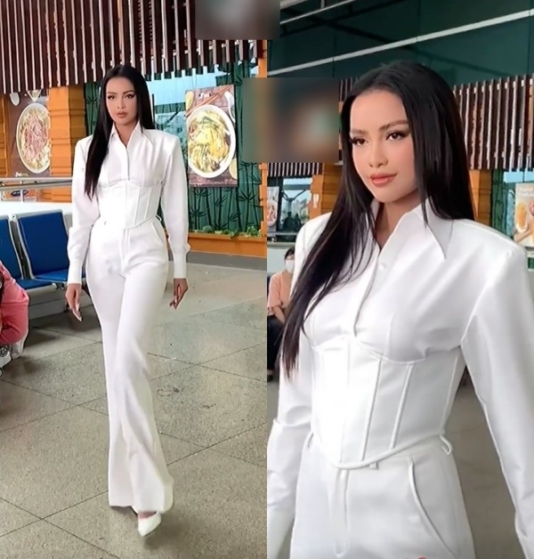 Trước thềm chinh chiến Miss Universe 2022, Ngọc Châu gây xôn xao với dung nhan ngoài đời thật - Ảnh 4 Trước thềm chinh chiến Miss Universe 2022, Ngọc Châu gây xôn xao với dung nhan ngoài đời thật - Ảnh 4