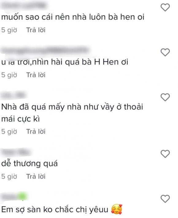 CĐM phản ứng trước khoảnh khắc đáng yêu của H'Hen Niê. Ảnh: Chụp màn hình